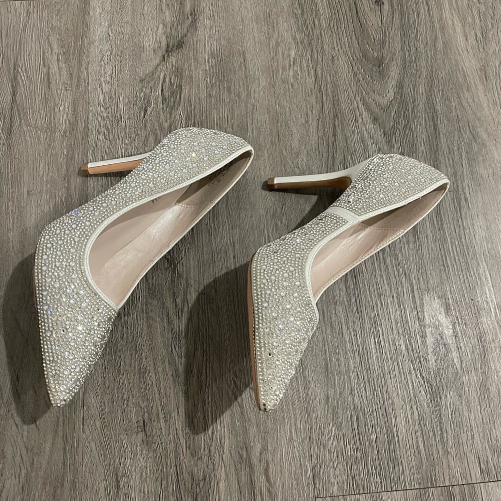 De Blossom Sparkly Rhinestone high heels - Picture 4 of 6